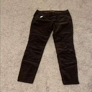 Dark brown corduroy pants
